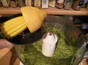 Haddock Pesto Lemon