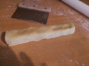 Marzipan sausage